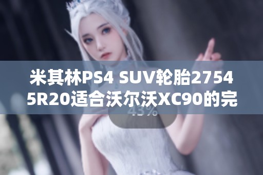 米其林PS4 SUV轮胎27545R20适合沃尔沃XC90的完美选择