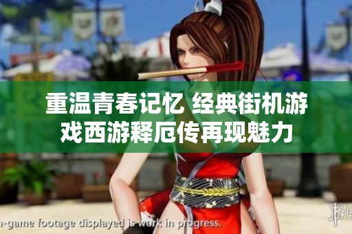 重温青春记忆 经典街机游戏西游释厄传再现魅力