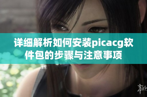 详细解析如何安装picacg软件包的步骤与注意事项