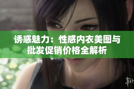 诱惑魅力：性感内衣美图与批发促销价格全解析