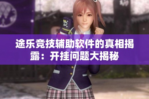 途乐竞技辅助软件的真相揭露：开挂问题大揭秘