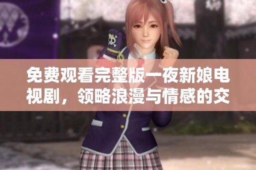 免费观看完整版一夜新娘电视剧，领略浪漫与情感的交织