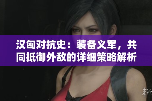 汉匈对抗史：装备义军，共同抵御外敌的详细策略解析