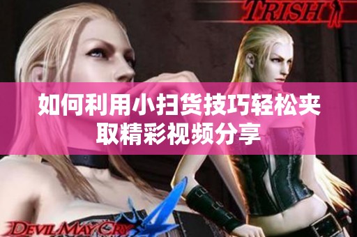 如何利用小扫货技巧轻松夹取精彩视频分享