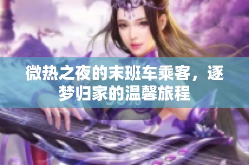 微热之夜的末班车乘客，逐梦归家的温馨旅程