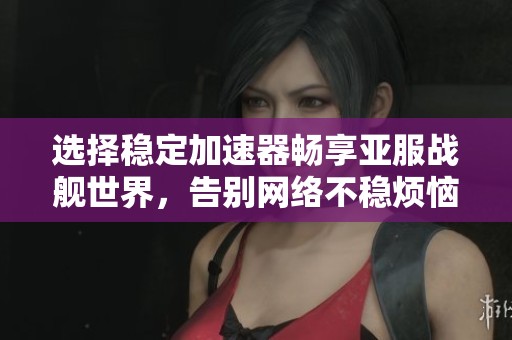 选择稳定加速器畅享亚服战舰世界，告别网络不稳烦恼