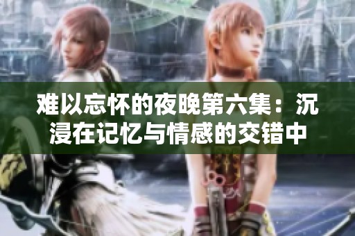 难以忘怀的夜晚第六集：沉浸在记忆与情感的交错中