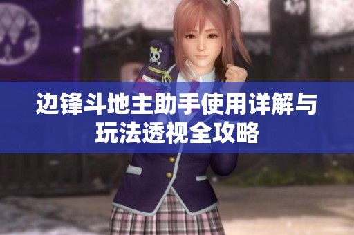 边锋斗地主助手使用详解与玩法透视全攻略
