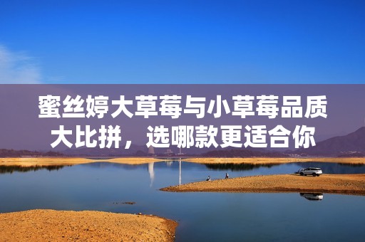 蜜丝婷大草莓与小草莓品质大比拼，选哪款更适合你