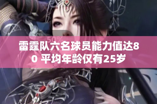 雷霆队六名球员能力值达80 平均年龄仅有25岁