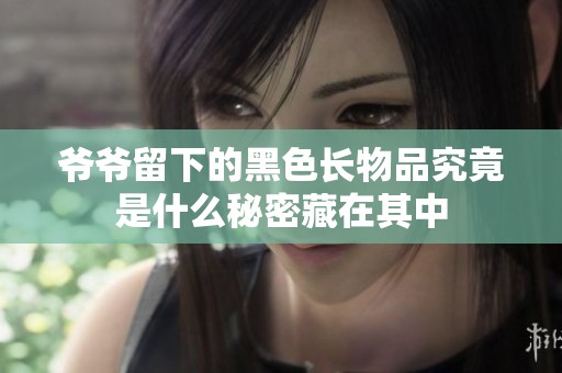爷爷留下的黑色长物品究竟是什么秘密藏在其中
