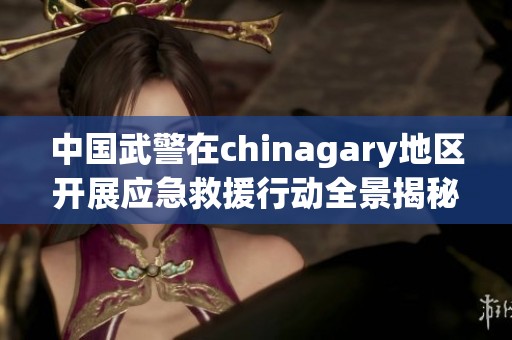 中国武警在chinagary地区开展应急救援行动全景揭秘