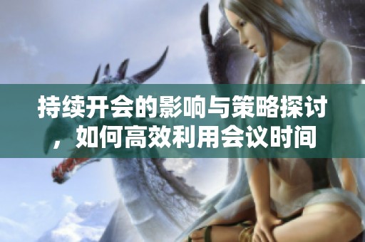 持续开会的影响与策略探讨，如何高效利用会议时间
