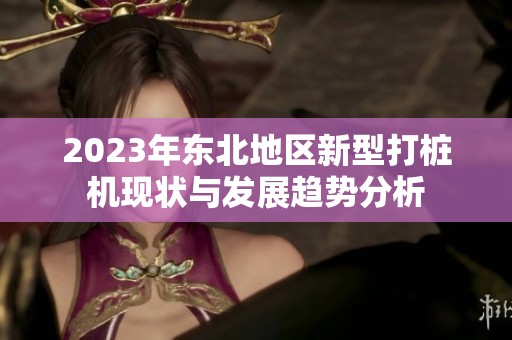 2023年东北地区新型打桩机现状与发展趋势分析