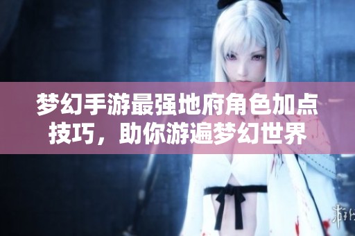 梦幻手游最强地府角色加点技巧，助你游遍梦幻世界
