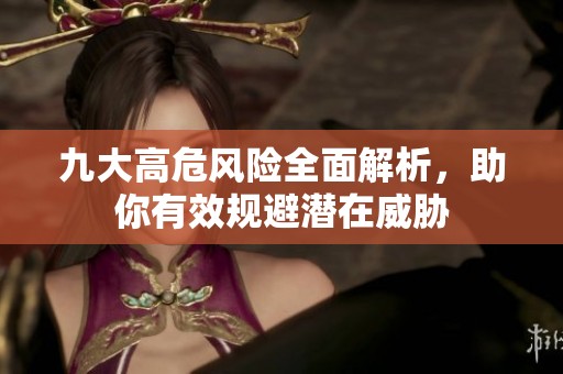 九大高危风险全面解析，助你有效规避潜在威胁