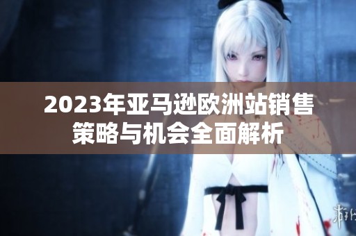 2023年亚马逊欧洲站销售策略与机会全面解析