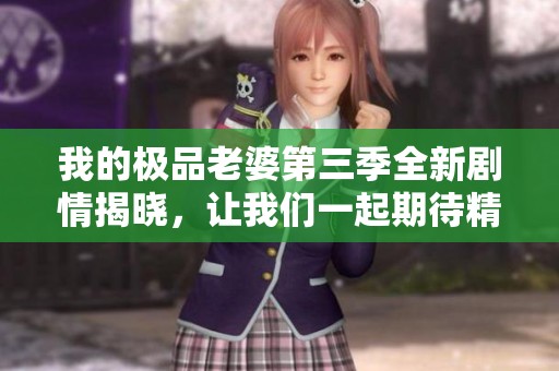 我的极品老婆第三季全新剧情揭晓，让我们一起期待精彩回归