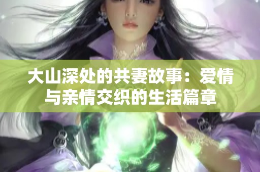 大山深处的共妻故事：爱情与亲情交织的生活篇章