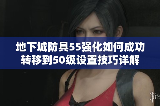 地下城防具55强化如何成功转移到50级设置技巧详解