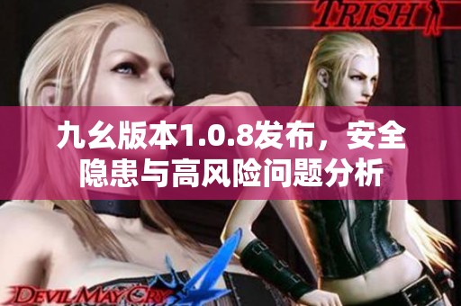 九幺版本1.0.8发布，安全隐患与高风险问题分析