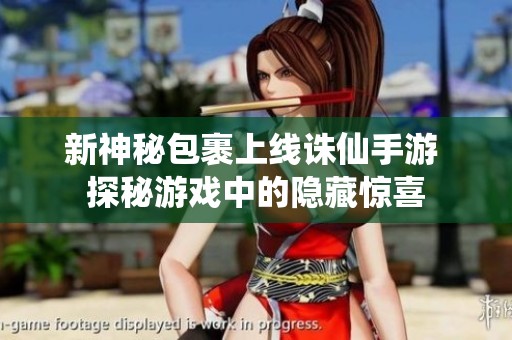 新神秘包裹上线诛仙手游 探秘游戏中的隐藏惊喜
