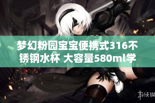 梦幻粉园宝宝便携式316不锈钢水杯 大容量580ml学生水杯推荐