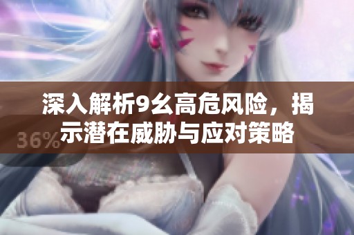 深入解析9幺高危风险，揭示潜在威胁与应对策略