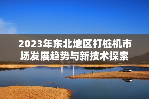 2023年东北地区打桩机市场发展趋势与新技术探索