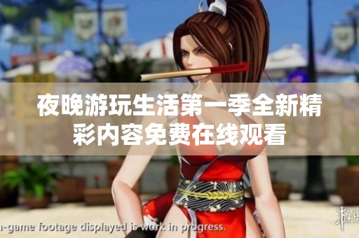 夜晚游玩生活第一季全新精彩内容免费在线观看
