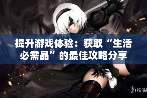 提升游戏体验：获取“生活必需品”的最佳攻略分享