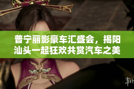 普宁丽影豪车汇盛会，揭阳汕头一起狂欢共赏汽车之美