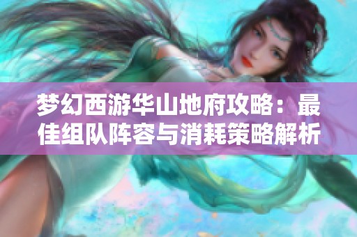 梦幻西游华山地府攻略：最佳组队阵容与消耗策略解析