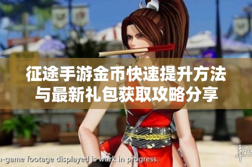 征途手游金币快速提升方法与最新礼包获取攻略分享