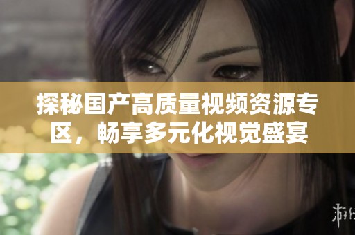 探秘国产高质量视频资源专区，畅享多元化视觉盛宴