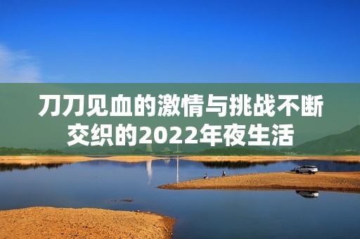 刀刀见血的激情与挑战不断交织的2022年夜生活