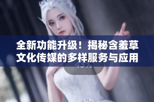全新功能升级！揭秘含羞草文化传媒的多样服务与应用
