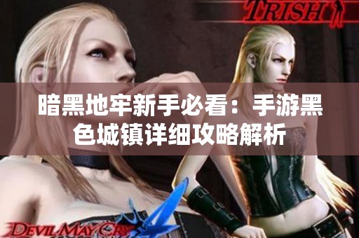 暗黑地牢新手必看：手游黑色城镇详细攻略解析