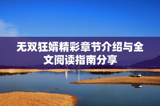 无双狂婿精彩章节介绍与全文阅读指南分享