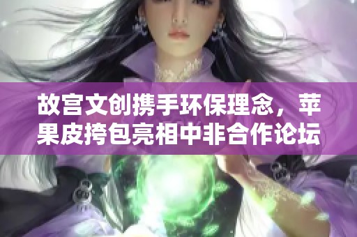 故宫文创携手环保理念，苹果皮挎包亮相中非合作论坛峰会