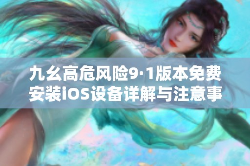 九幺高危风险9·1版本免费安装iOS设备详解与注意事项