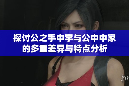 探讨公之手中字与公中中家的多重差异与特点分析