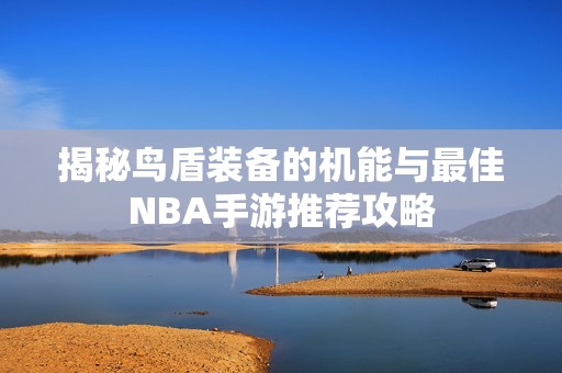 揭秘鸟盾装备的机能与最佳NBA手游推荐攻略