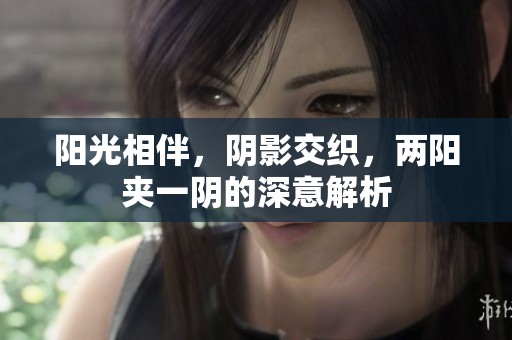阳光相伴，阴影交织，两阳夹一阴的深意解析